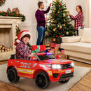 12V Ride-On Giant Fire Engine Truck Toy for Kids Magic Cars 7