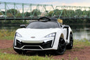 First Drive Lykan Hypersport 12V Electric Kids Car with Dual Motor and Music Magic Cars 1