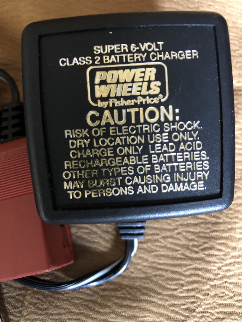 Fisher-Price 6V Power Wheels Battery Charger BC-120 Magic Cars 1