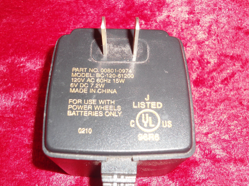 Fisher-Price Power Wheels 6V Super Battery Charger Magic Cars 1