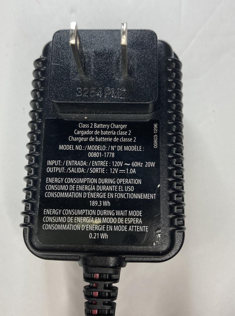 12V 1A Power Wheels Adapter Charger with Cord OEM Replacement Magic Cars 1