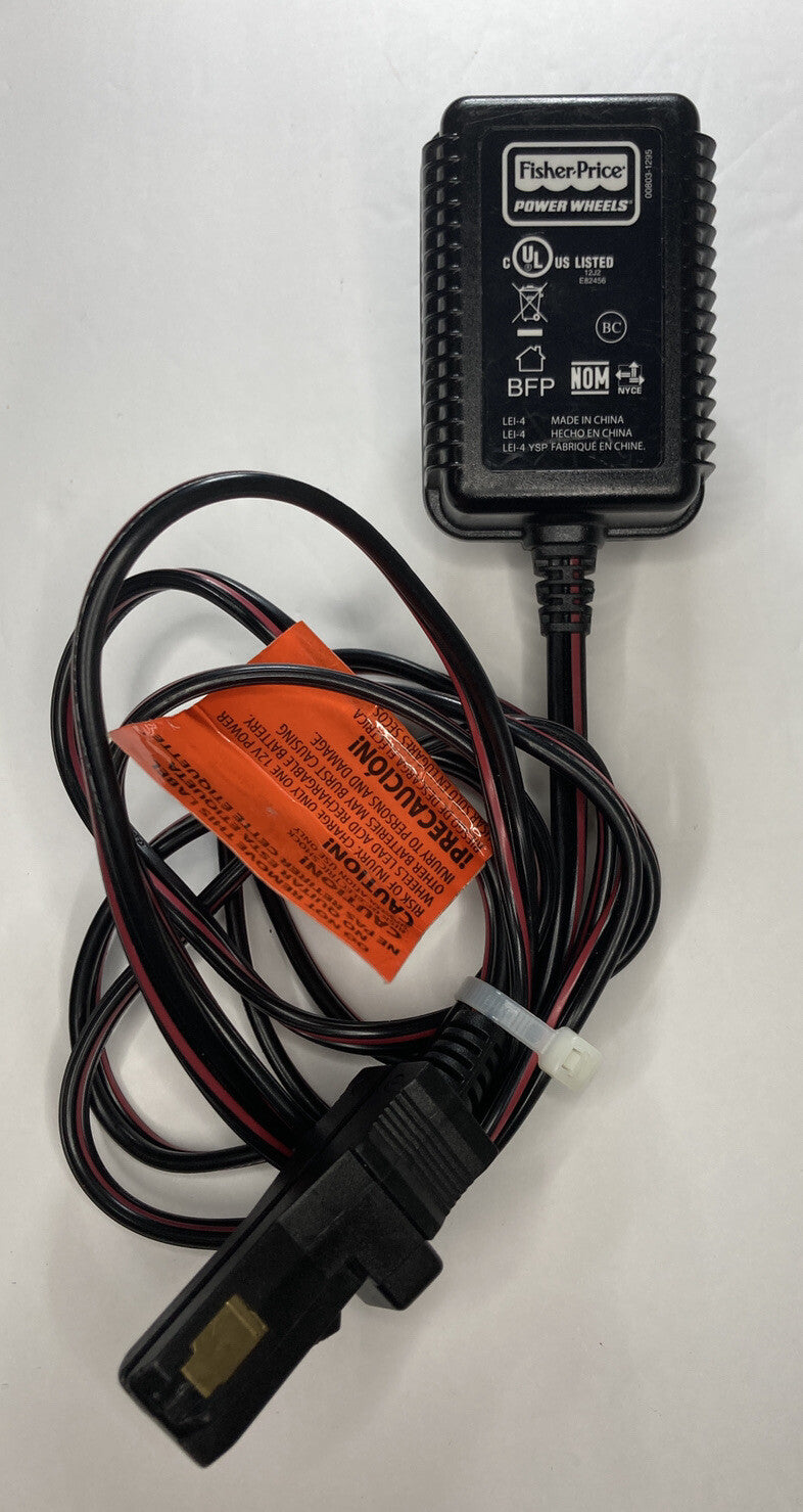 12V 1A Power Wheels Adapter Charger with Cord OEM Replacement Magic Cars Variant 0