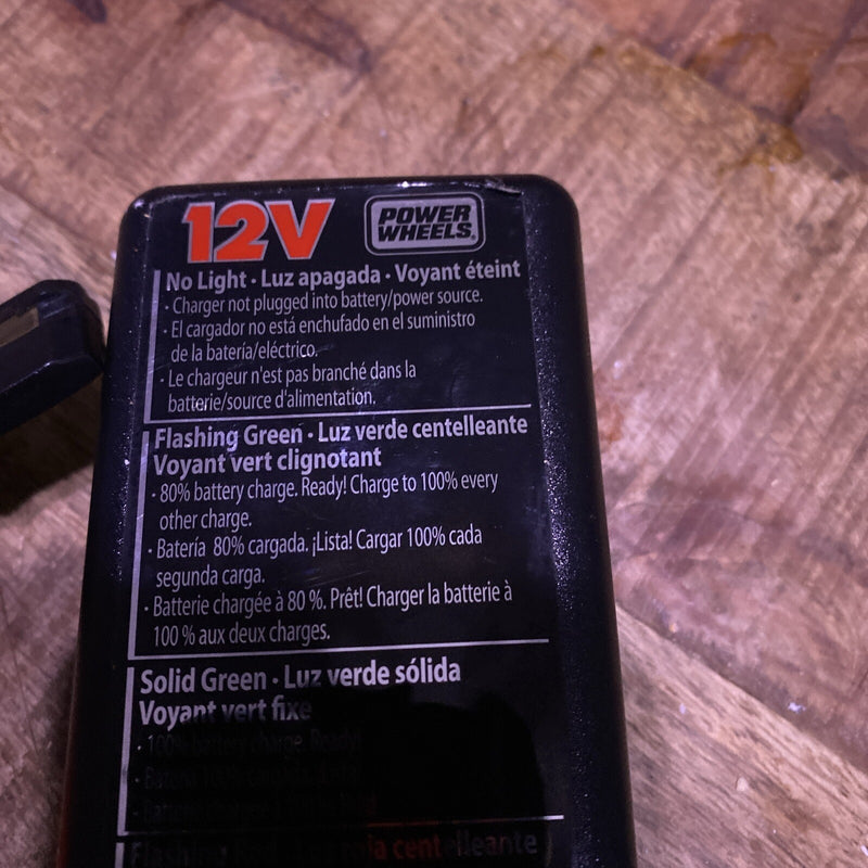 12 Volt Power Adapter Charger with Cord and Tested Wheels Magic Cars 2