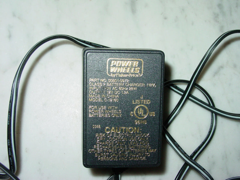 12 Volt Power Wheels Charger Part Number 00801-0972 Magic Cars 1