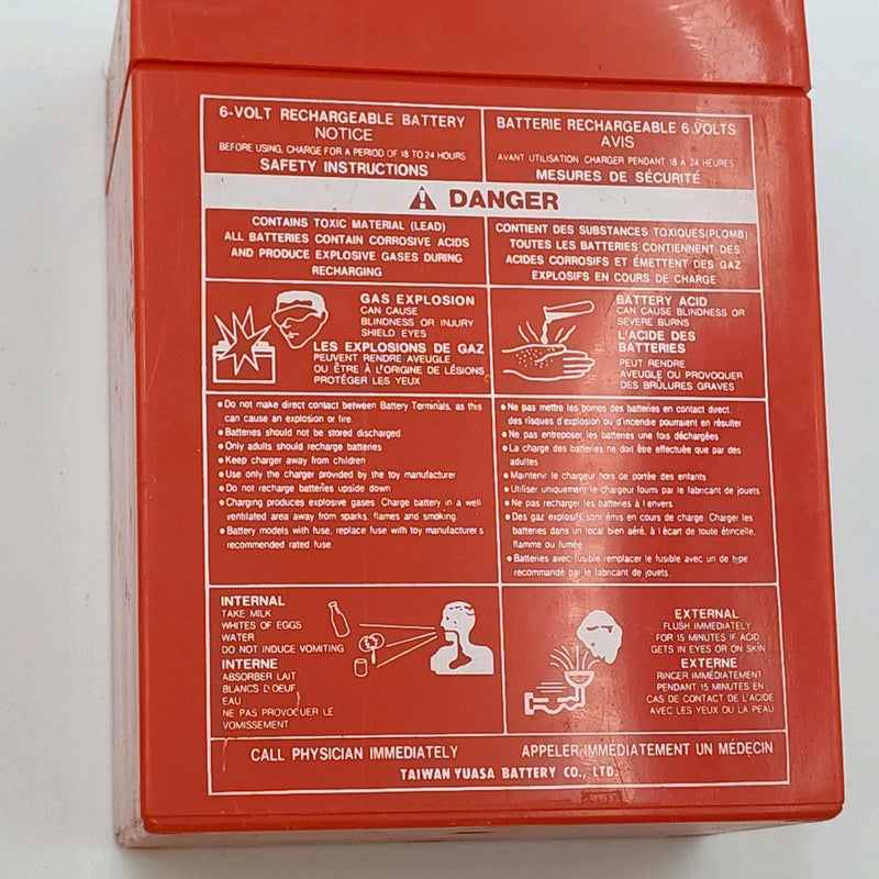 6V Firerock Jeep Wrangler Battery and Wheels Replacement Parts Only Magic Cars 14