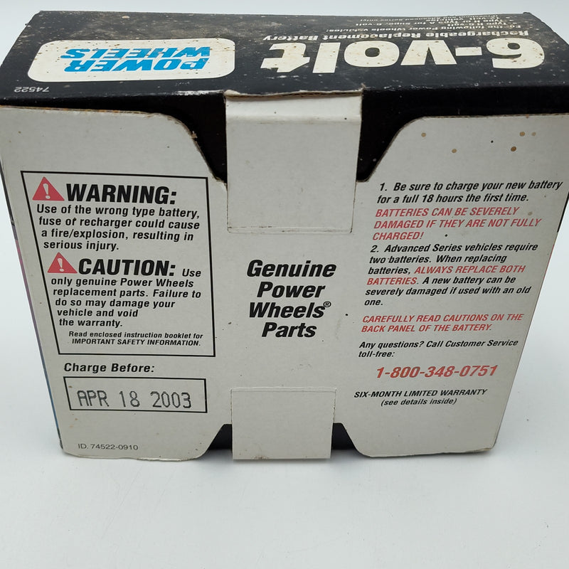 6V Firerock Jeep Wrangler Battery and Wheels Replacement Parts Only Magic Cars 1