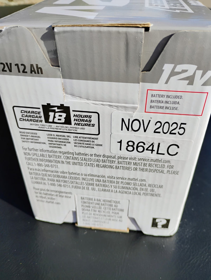 Genuine 12V Power Wheels Replacement Battery Model 1001175653 Magic Cars 5