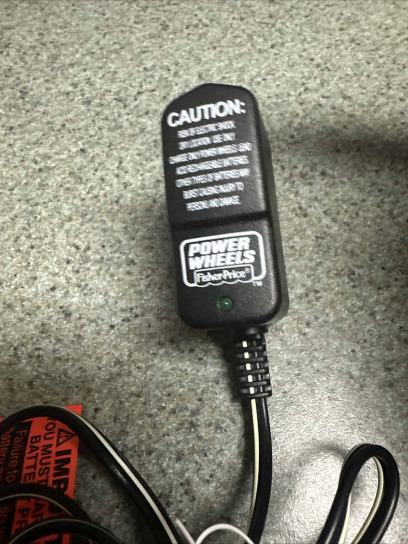 6V Class 2 OEM Battery Charger for Fisher-Price Power Wheels 00801-1483 Magic Cars 1