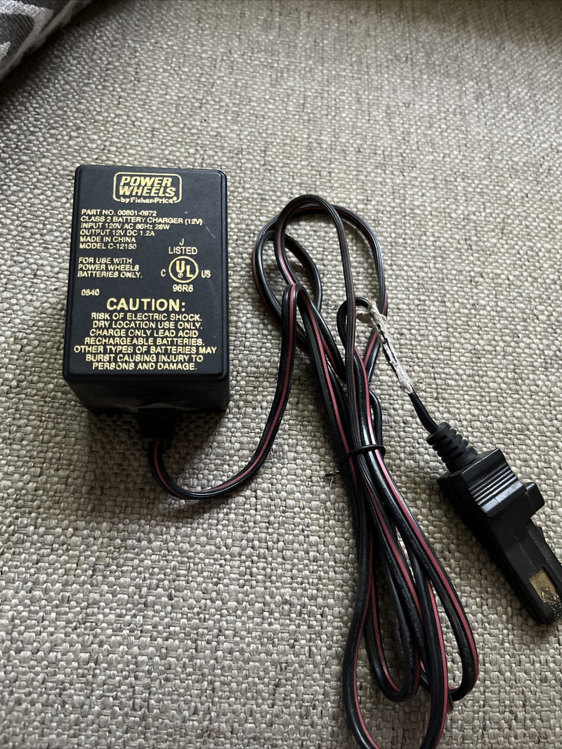 Power Wheel Model C-12150 12 Volt DC Battery Charger Magic Cars 0