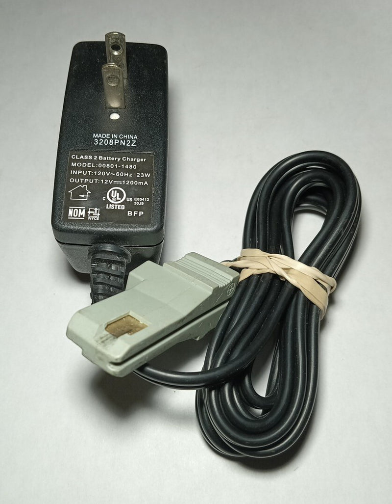 Power Wheels 00801-1480 Class 2 12V 1200mA Battery Charger Tested Magic Cars 0