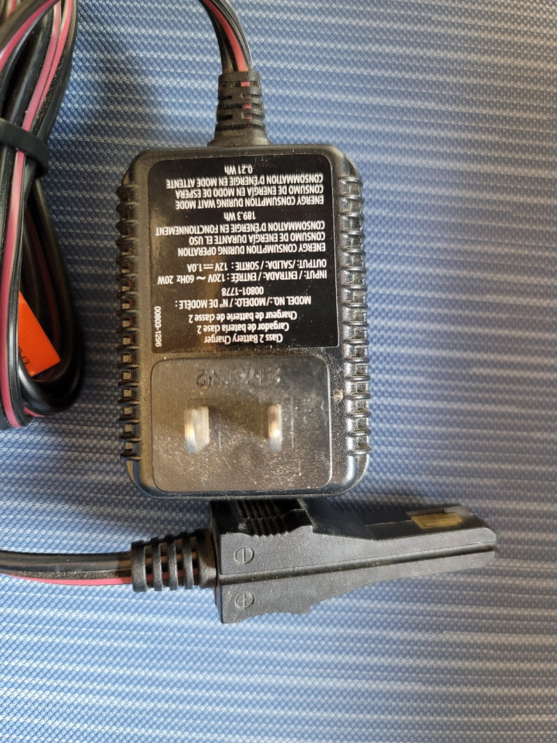 12V AC Battery Charger for Fisher-Price Power Wheels Class 2 Model 00801-1778 Magic Cars 2