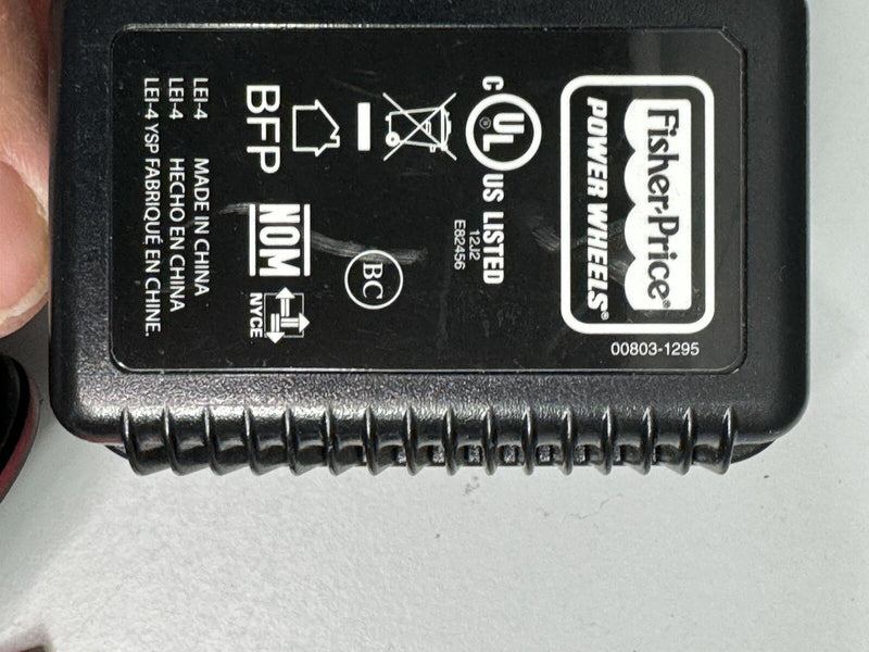 Fisher Price 6V Class 2 Power Wheels Battery Charger Model 00801-1781 Magic Cars 1