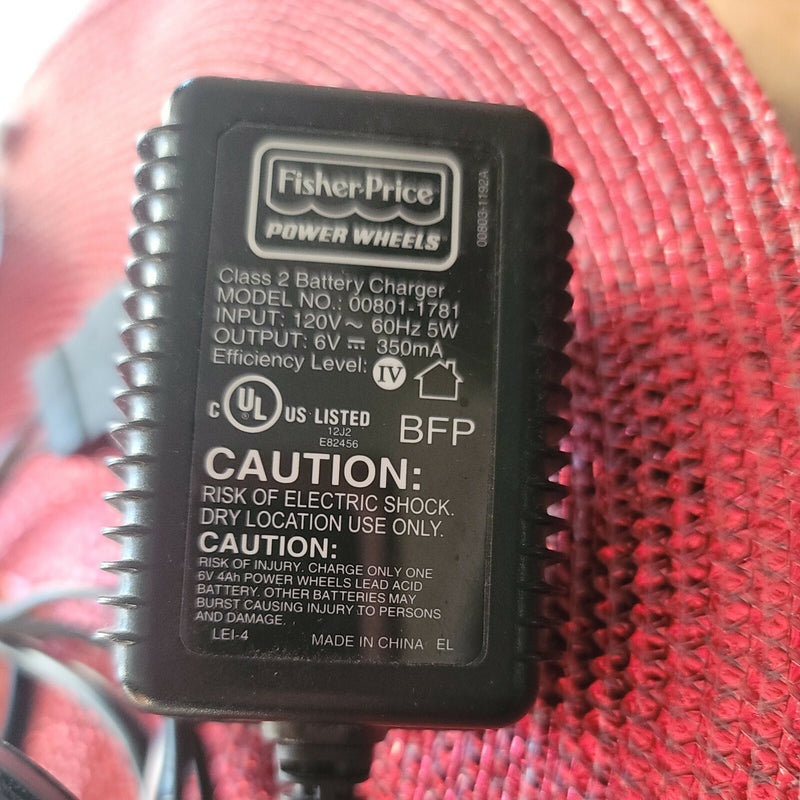 Power Wheels 6V Battery and Charger for Kids Ride-On Toys Magic Cars Variant 0