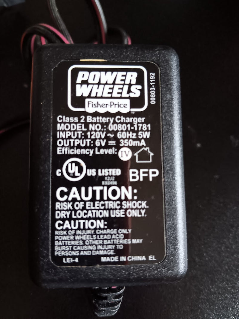 Power Wheels Ride-On Vehicle with 6-Volt Battery and AC Charger Adapter Magic Cars 0