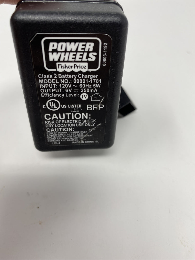 Power Wheels 2-Battery Charger with Cord for Original Class Models Magic Cars Variant 0