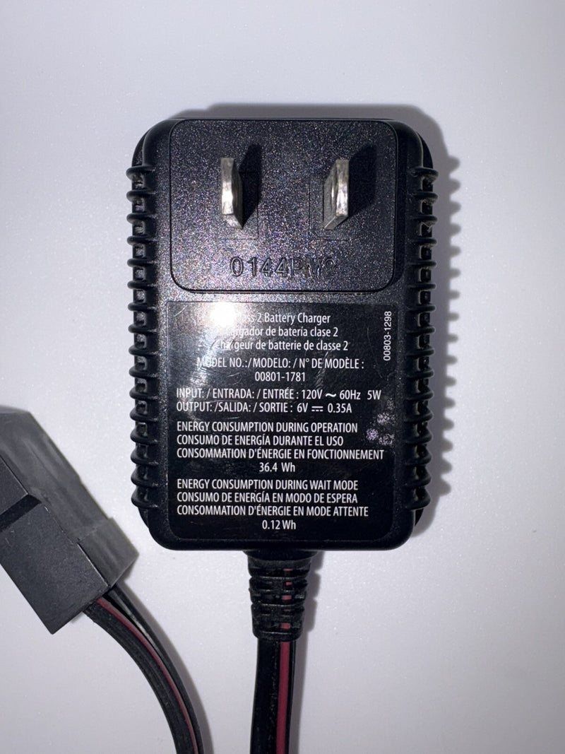 Genuine OEM 6V Rechargeable Battery and Charger for Fisher-Price Power Wheels Magic Cars 1