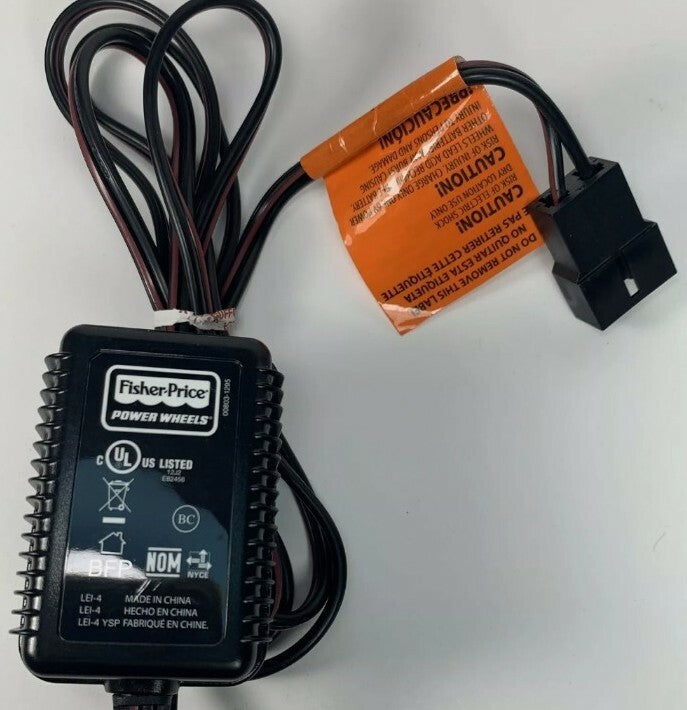 Fisher-Price Power Wheels Class 2 6V OEM Genuine Replacement Battery Charger Magic Cars Variant 0