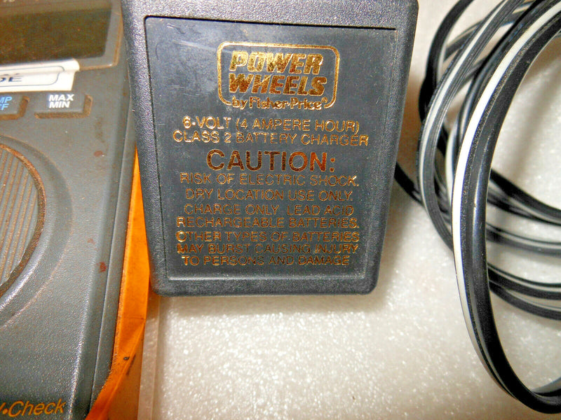 6V 400mAh Power Supply Adapter for Fisher Wheels Model 040135 Magic Cars 5