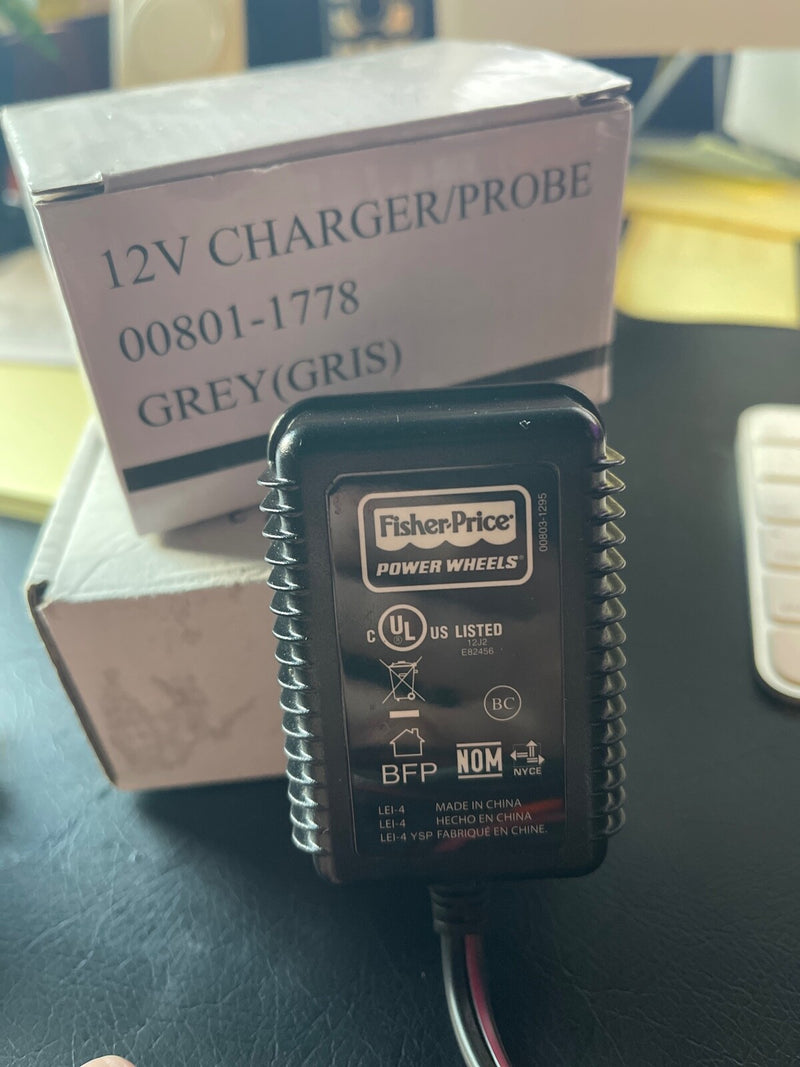 12 Volt Power Wheels Battery Charger Model 00801-1778 OEM Replacement Magic Cars Variant 0