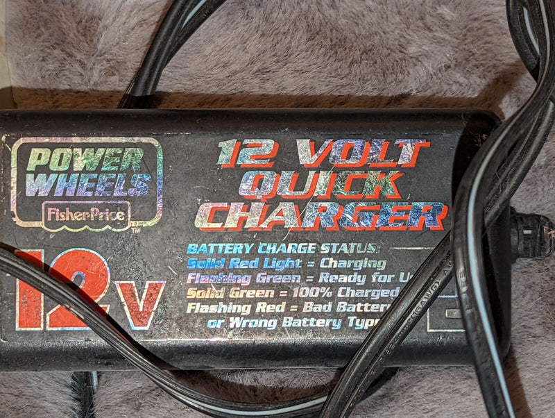 Fisher-Price Power Wheels 12V Quick Charger Magic Cars 1