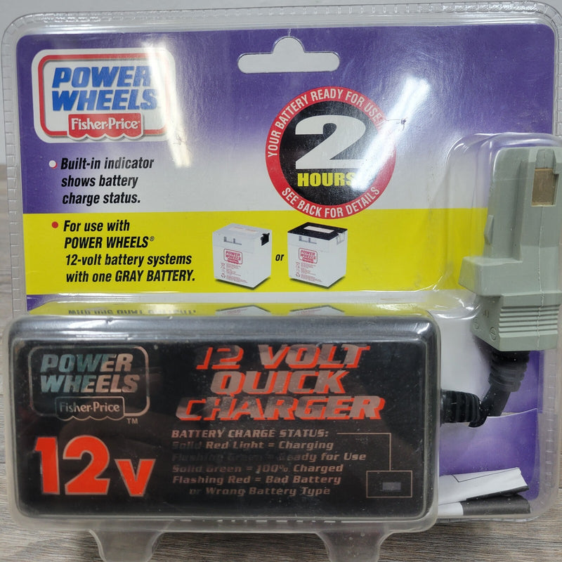 Fisher-Price Power Wheels 12V Quick Charger Model J1718-1910 G1 Magic Cars Variant 0