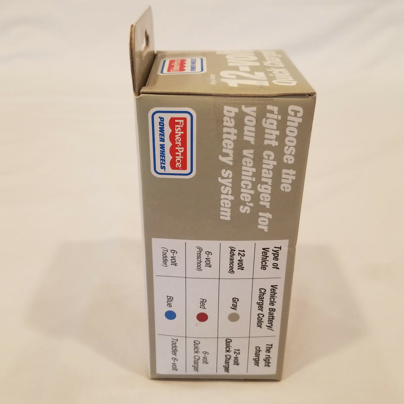 12-Volt Power Wheels Quick Charger Gray Battery Charger Magic Cars 2