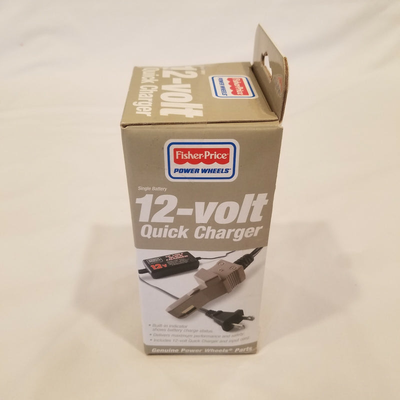 12-Volt Power Wheels Quick Charger Gray Battery Charger Magic Cars 3