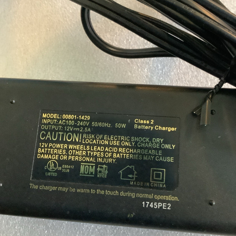 12 Volt Power Wheels with Quick Charger Model 00801-1429 Magic Cars 3