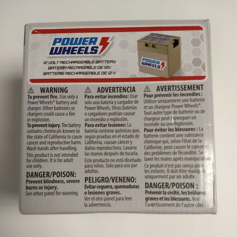 12-Volt Rechargeable Battery Power Wheels Ride-On Vehicle Magic Cars 1