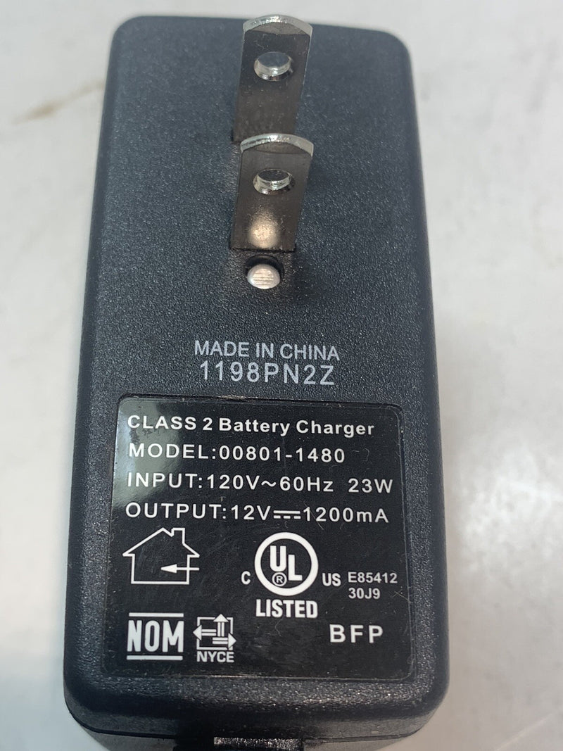 12V Replacement Battery Charger for Fisher-Price Power Wheels Model 00801-1480 Magic Cars 2