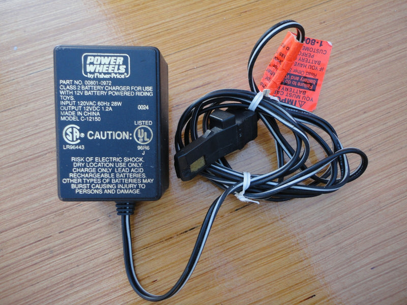 12V Power Wheels Class 2 Battery Charger - Used Magic Cars 2