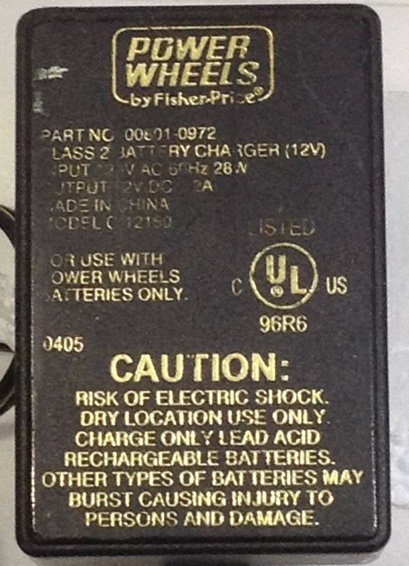 12V Power Wheels Class 2 Battery and Charger Set – Used Magic Cars 1