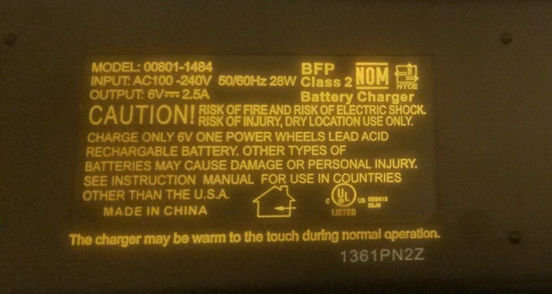 6-Volt Power Wheels with Quick Charger H7456 New Open Box Never Used Magic Cars 3