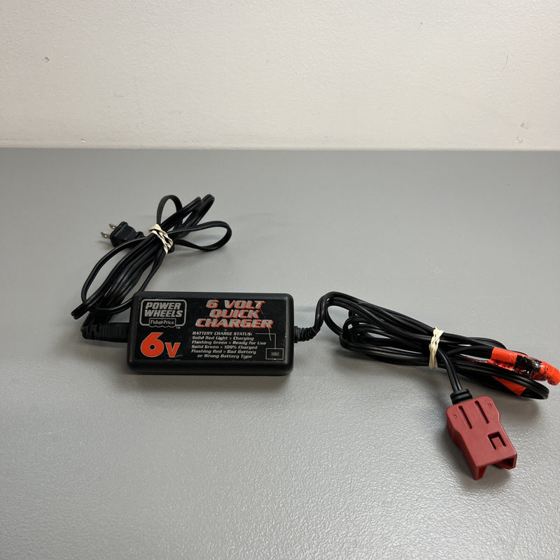 6-Volt Power Wheels with Quick Battery Charger and Durable Design 00801-1484 Magic Cars 0