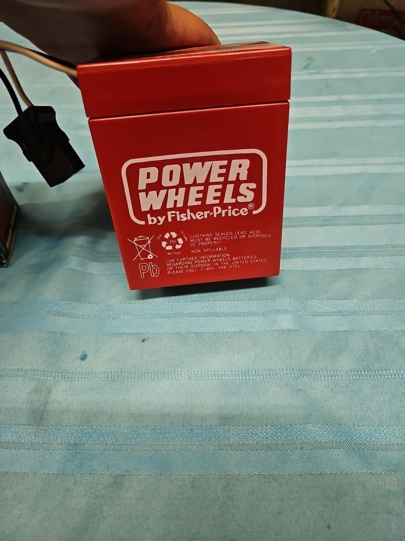 6-Volt Rechargeable Battery for Power Wheels Ride-On Toys (Untested) Magic Cars 4