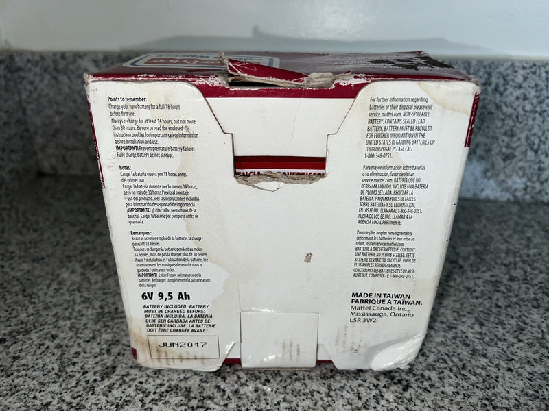 6 Volt Rechargeable Red Battery for Power Wheels Ride-On Toys Magic Cars 7