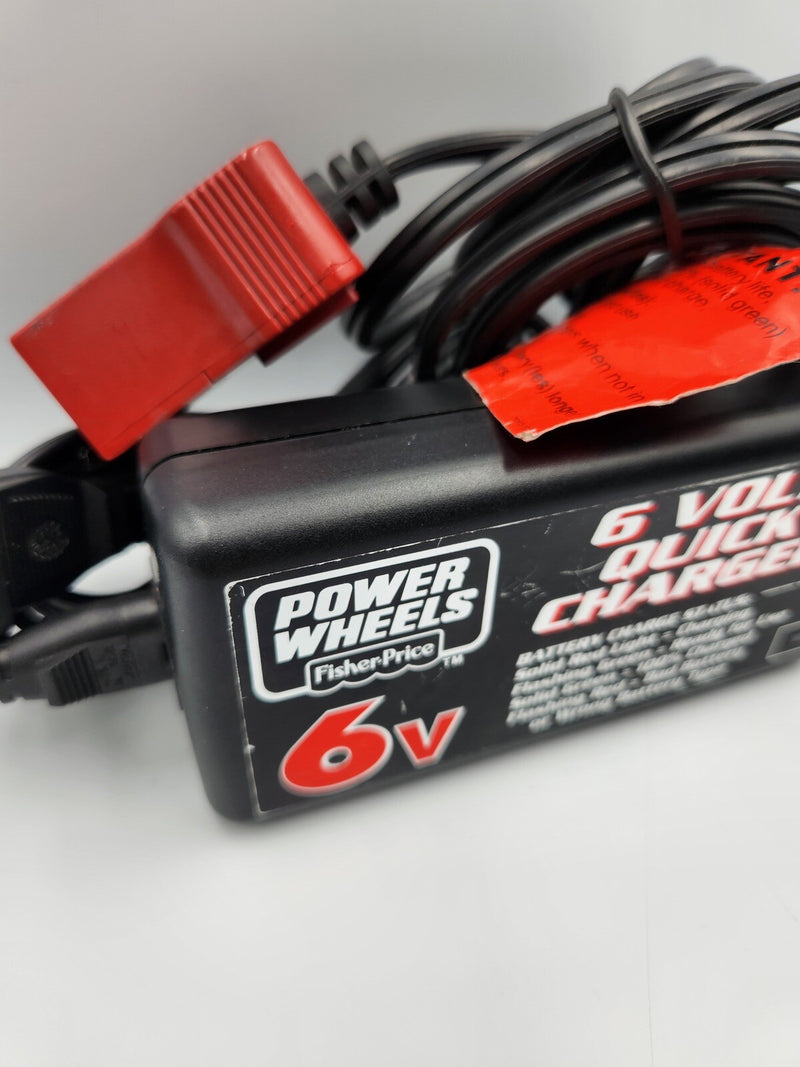 6-Volt Red Power Wheels with Quick Battery and Charger Magic Cars 1