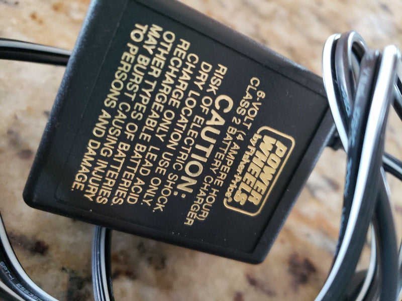 6V Power Wheels with 6V Battery Charger and Adapter Magic Cars 1