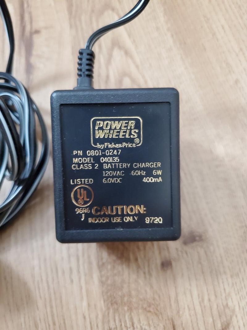 Fisher-Price Power Wheels 6V Rechargeable Battery and Charger Magic Cars 1