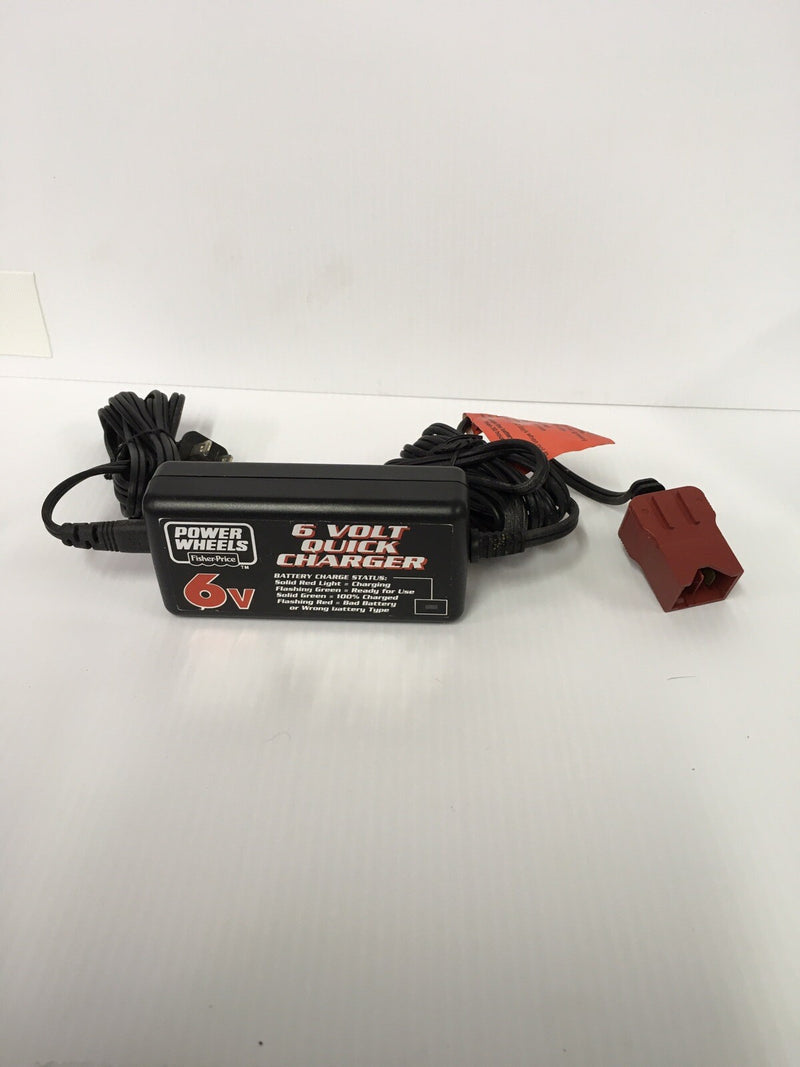 6V Battery-Powered Ride-On Toy with Quick Charger and Red Wheels Magic Cars 0