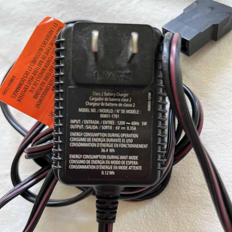 6V Blue Battery-Powered Ride-On Toy with Charger and Wheels, Gently Used Magic Cars 2