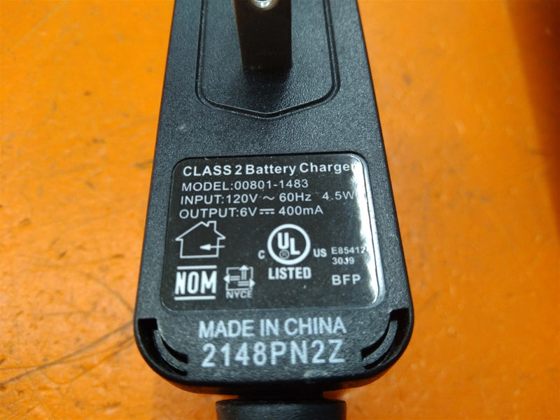 Fisher Price Power Wheels AC/DC Battery Charger Cord 00801-1483 Magic Cars 0