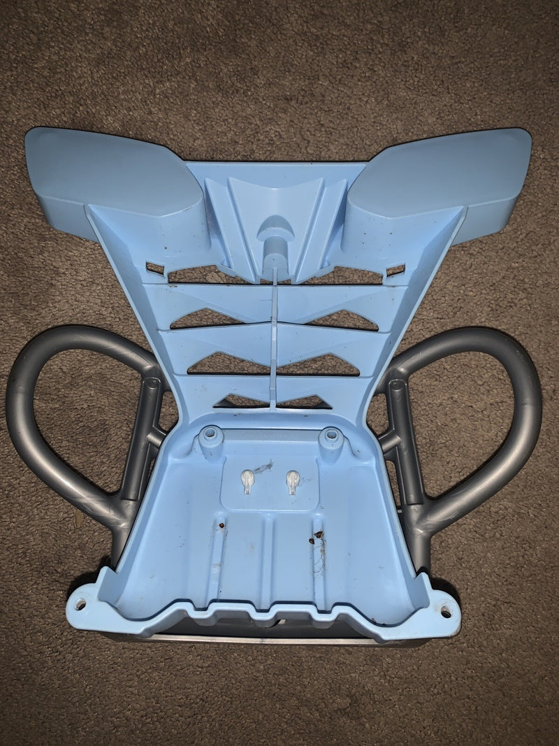 Baby Blue Toy Car with Power Wheels, Bumper, and Grill Features Magic Cars 1