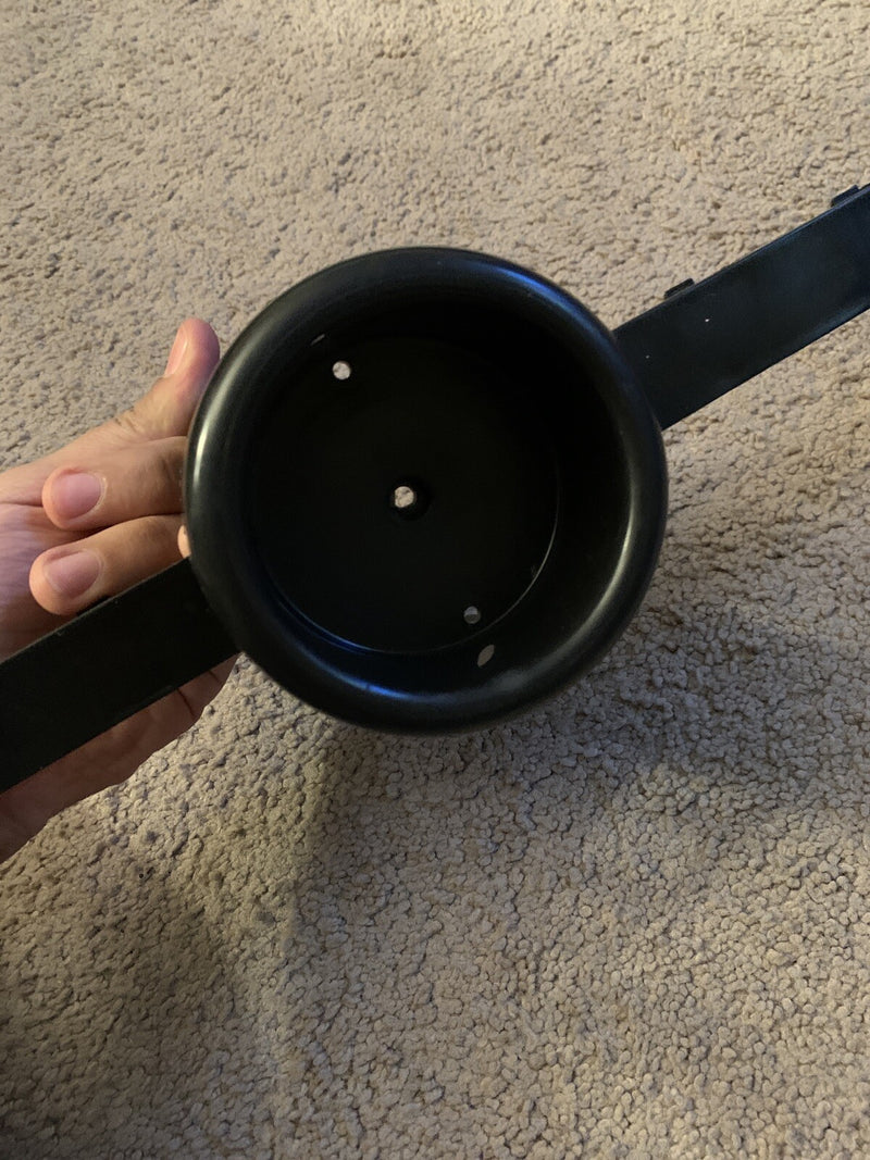 Power Wheels Cadillac Escalade Black with Cup Holder and Hardware Cover Magic Cars 4