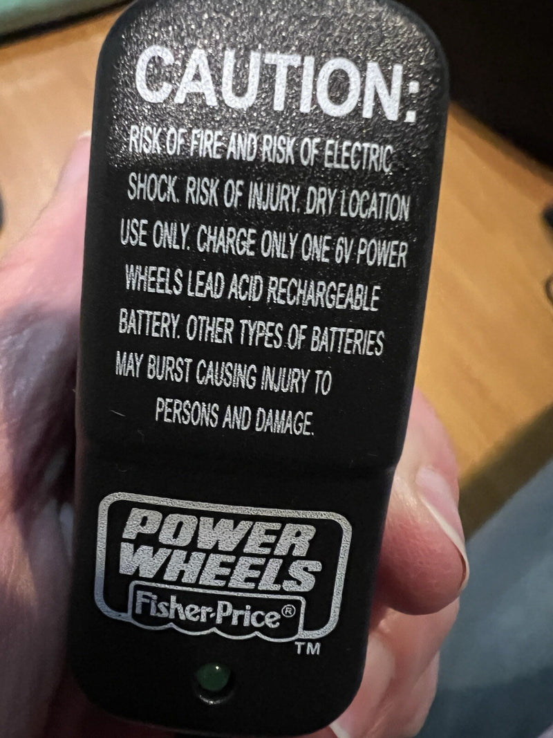 Fisher Price Power Wheels Class 2 Battery Charger 00801-1483 Magic Cars 5
