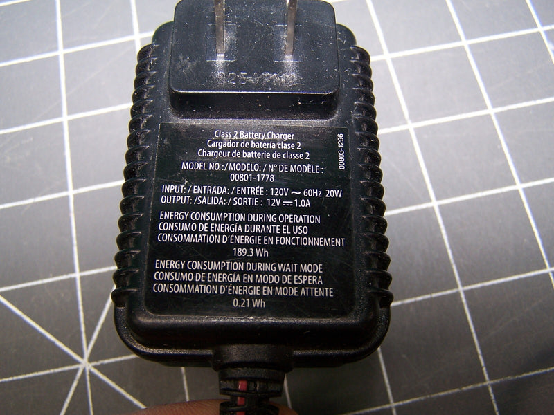 Power Wheels Class 2 Battery Charger Model 00801-1778 with Cord Magic Cars 6