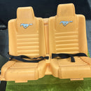 Power Wheels Ford Mustang Ride-On Car with Seat Belts in Black Magic Cars Variant 0