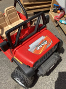 Power Wheels Red Jeep Ride-On Toy Requires Charger or Battery Magic Cars 1