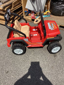 Power Wheels Red Jeep Ride-On Toy Requires Charger or Battery Magic Cars 4