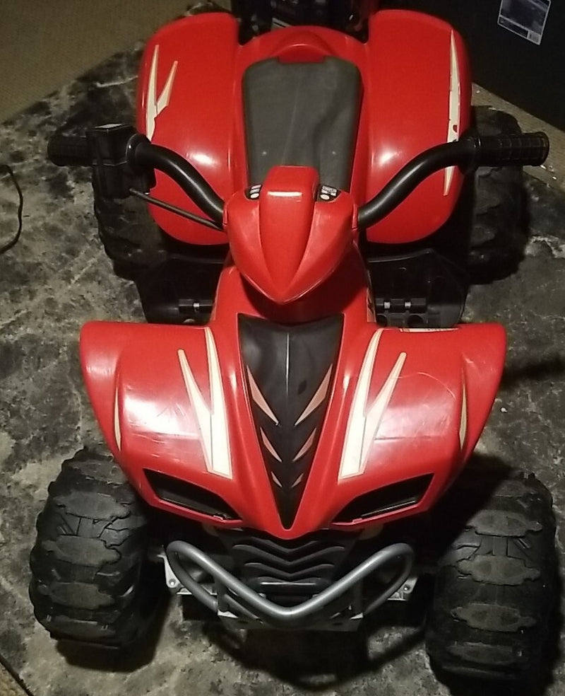 Electric Kawasaki KFX Ride-On Toy with Powerful Wheels Magic Cars 1